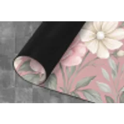 Pioenrozen - Vingerhoedskruid - Pink Keukenloper - keukenmat middel -closeup