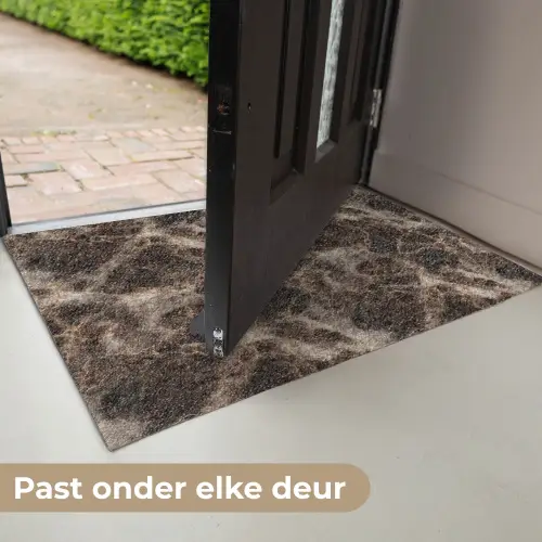 Bruin - Goud - Marmer Deurmat klein 898 -USP_NL