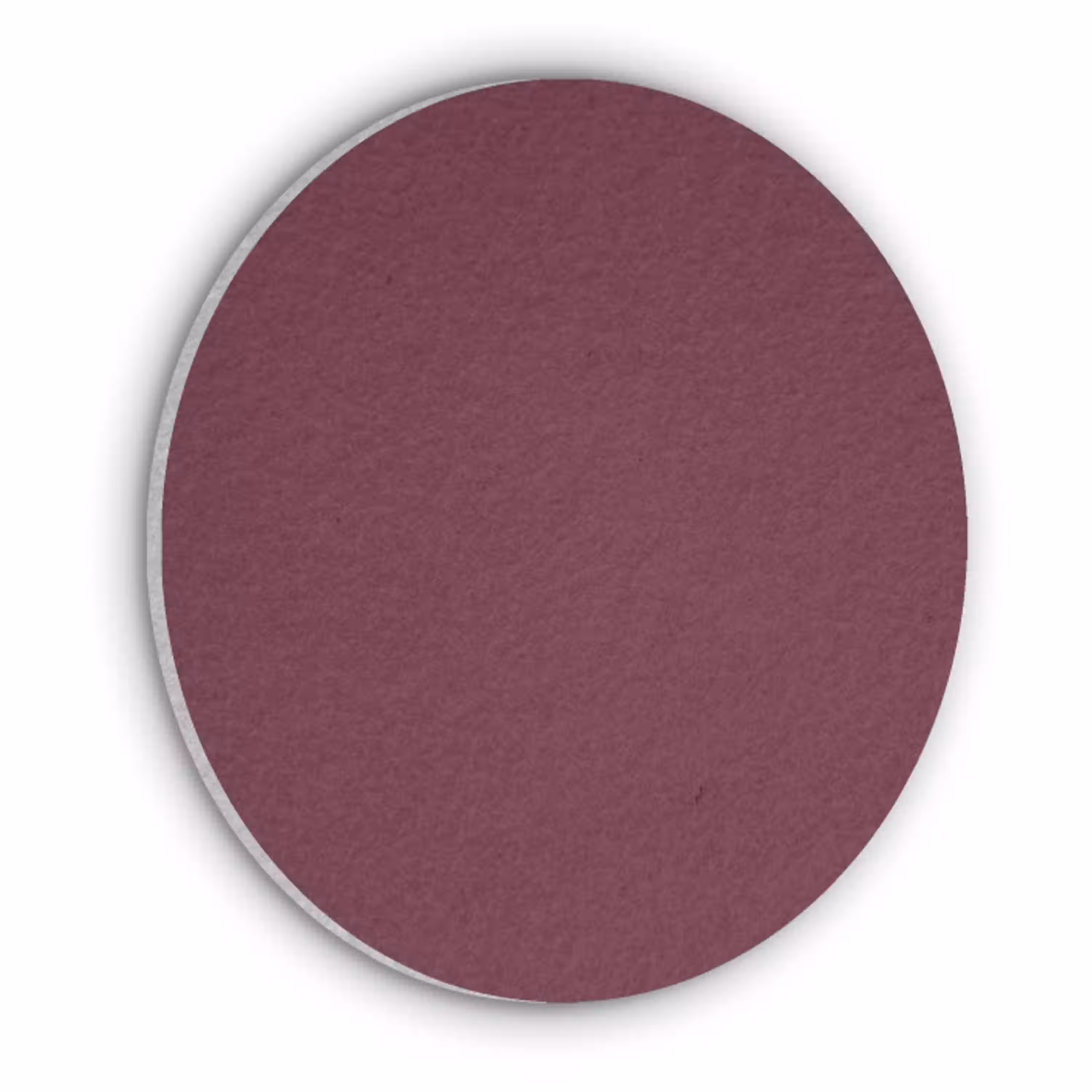 Deep - Plum - Paars Akoestische PET Vilt - Rond klein 838 -3d