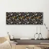 Geel - Kiezels - Glad canvas 2cm klein 828 -sfeer6