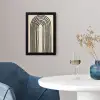Boogvormen - Zwart - Strak fotolijst zwart zonder passe partout klein -sfeer4