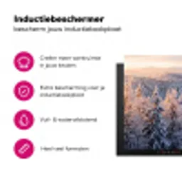 Bos - Bergen - Goud - Winter - Warm Inductie beschermer vinyl 3mm klein -wsfeer2_website