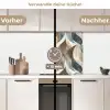 Abstract - Golven - Kleurrijk keuken achterwand 2 middel 865 -voor-na2_DE