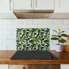Groen - Vloeiend - Camouflage keuken achterwand spatscherm klein 900 -sfeer2