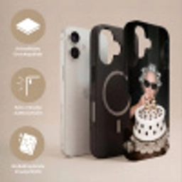 Verjaardag - Krulspeld - Oma Toughcase MagSafe Apple iPhone 17 klein -USP_Lagen_DE