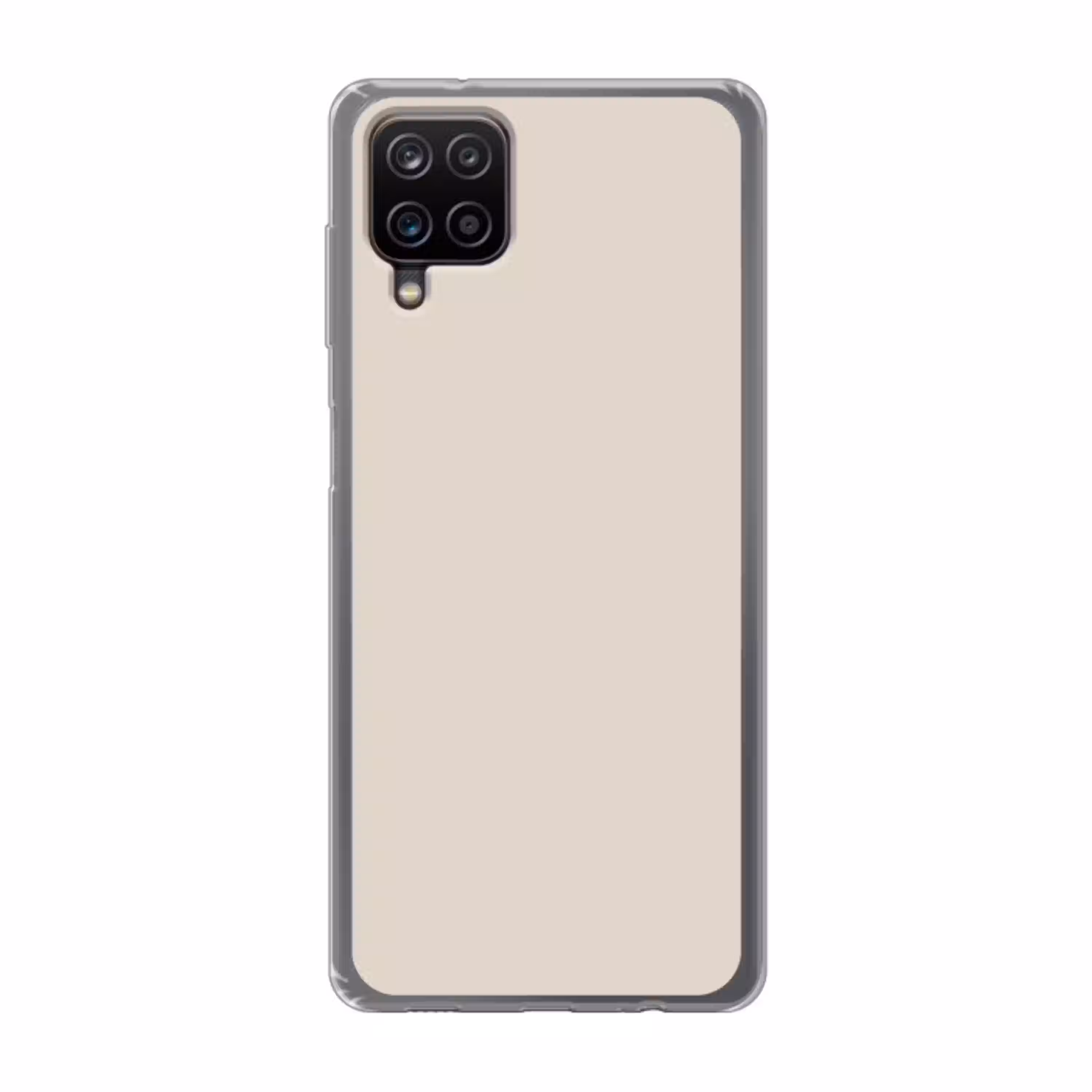 Fresh - Linen - Nude Telefoonhoesje Samsung Galaxy A12 klein 372 -3d