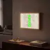 Slangenprint - SWAG - Neon - Groen Light Box met batterij (Wandlamp) middel -sfeer1