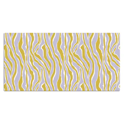 Zebra - Modern - Meerkleurig Muismat XXL klein 681 -3d_leeg