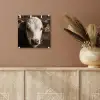Kalf - Oormerk - Houten stal plexiglas 5mm klein -sfeer5