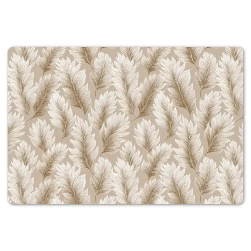 Botanisch - Patroon - Beige Placemat vinyl groot 368 -zzsfeer1_Kitchenyeah-website