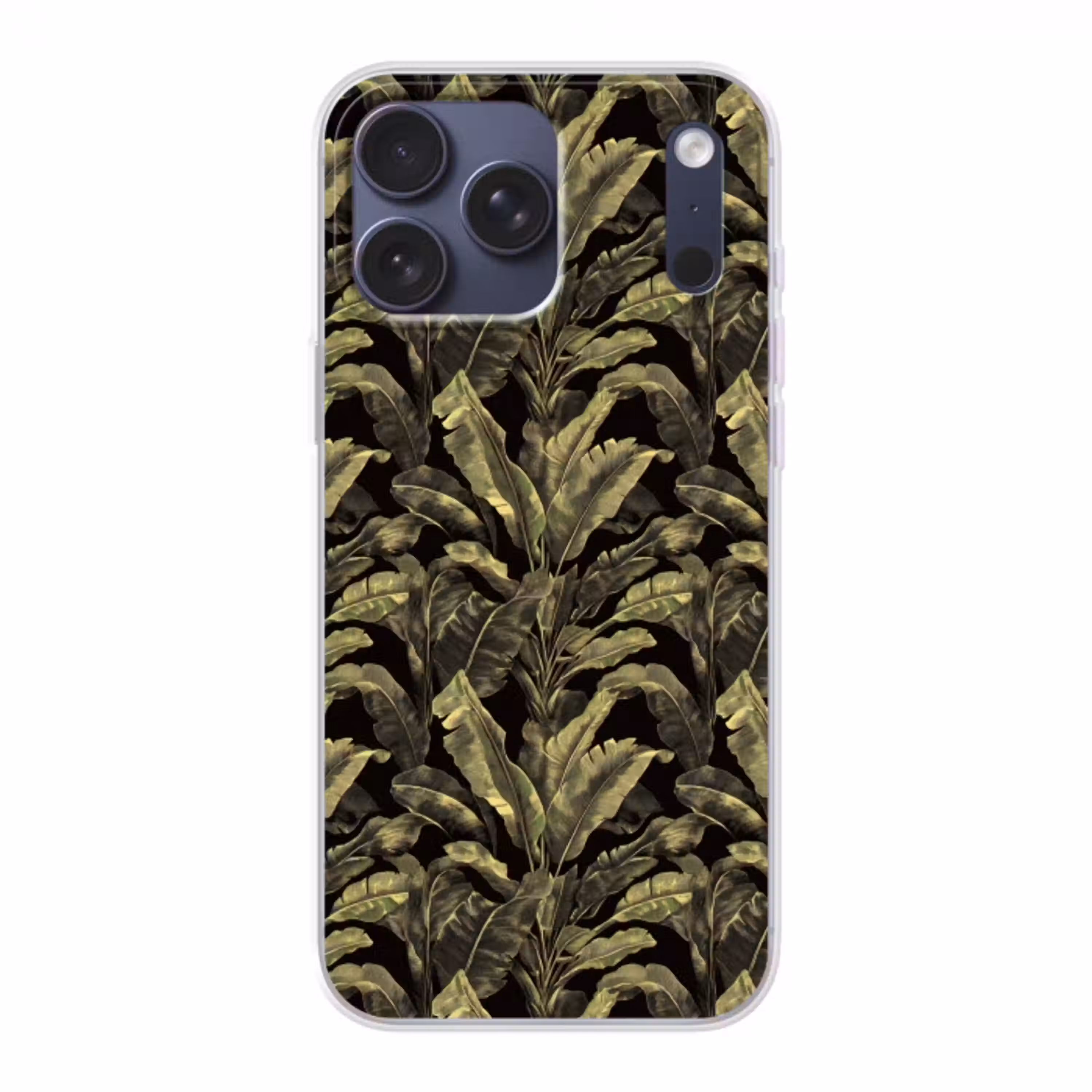 Botanisch - Bladeren - Groen Telefoonhoesje iPhone 17 Pro Max klein 879 -3d