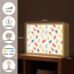 IJsjes - Speels - Kleurrijk Light Box met batterij (Wandlamp) middel 907 -USP_websiteoverzichtNL