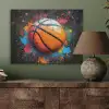 Graffiti - Basketbal - Verf - Sport PET vilt klein -sfeer2