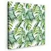 Bladeren - Monstera - Tropical - Jungle Tuinposter op houten frame 2 cm dik klein -3d