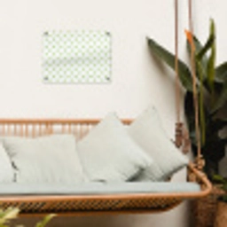 Dots - Klassiek - Groen tuinposter los doek klein 239 -sfeer7