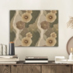 Abstract - Modern - Groen PET vilt klein 837 -sfeer1