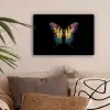 Vlinder - Kleurrijk - Speels canvas 2cm klein -sfeer1