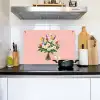 Bloemen - Lint - Kaartje Inductie beschemer met haakjes klein -sfeer2