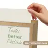 Tekst - Sierlijk - Letters - Groen Light Box met kabel (Wandlamp) klein -USP_websiteprintNL
