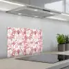 Aap - Oerwoud - Rood keuken achterwand spatscherm klein 900 -3d_schuin
