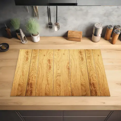 Patronen - Planken - Natuur Inductie beschermer vinyl 3mm klein 276 -sfeer5