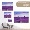 Lavendel - Natuur - Paars - Bomen - Bloemen tuinposter los doek klein -Xsfeer9_DE