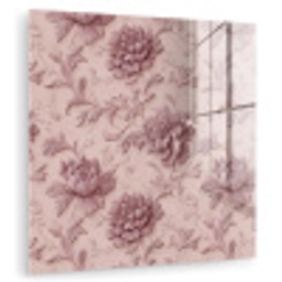 Reliëf - Pioenrozen - Roze plexiglas 5mm klein 11 -zzzproduct_nieuw