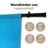 Ananas - Blauw - Tropisch - Vrolijk Wandkleed katoen klein -sfeer2