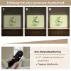 Groen - Disco - Decoratie - Appel Light Box met batterij (Wandlamp) middel -USP_dimbaarNL