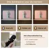 Kauwgom - Retro - Snoep - Roze Light Box met batterij (Wandlamp) middel -USP_lichtkleurNL