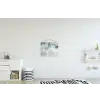 Verf - Moderne kunst - Abstract - Grijs textielposter latten blank klein -kinderkamer