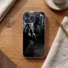 Bokshandschoenen - Muur - Duister - Zwart Telefoonhoesje iPhone 17 Pro Max klein -sfeer1
