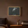Raaf - Vogels - Zwart Light Box met batterij (Wandlamp) middel -sfeer4