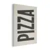 Pizza - Decoratie - Japandi - Vintage PET vilt klein -3d