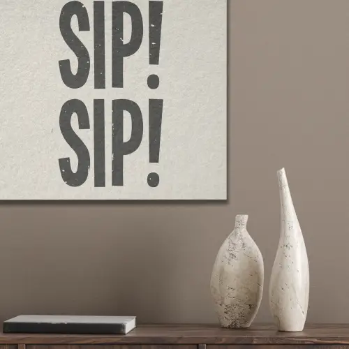 Japandi - Zwart - Decoratie - Vintage PET vilt klein -sfeer6_closeup