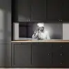 Chef - Spaghetti - Pasta keuken achterwand 2 middel -sfeer1