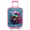 Monster Wheels Kinderkoffer - Roze klein -zz3dotto