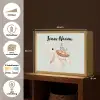 Zeeschildpad - Onderwaterwereld - Pastel Light Box met batterij (Wandlamp kind) middel -USP_websiteoverzichtNL