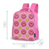 All smiles roze Kinderrugzak - Roze middel -productfoto_formaten