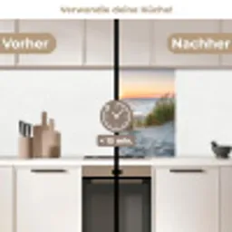 Zon - Natuur - Strand keuken achterwand 2 middel -voor-na2_DE