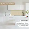 Lichtbeige - Marmer - Diffusie adering keuken achterwand 2 middel 871 -sfeer4_NL