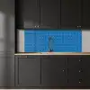 Kompas - Blauw - Patronen keuken achterwand 2 middel 871 -sfeer1