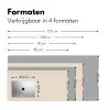 Beige - Effen kleur Muismat XXL klein -sfeer5