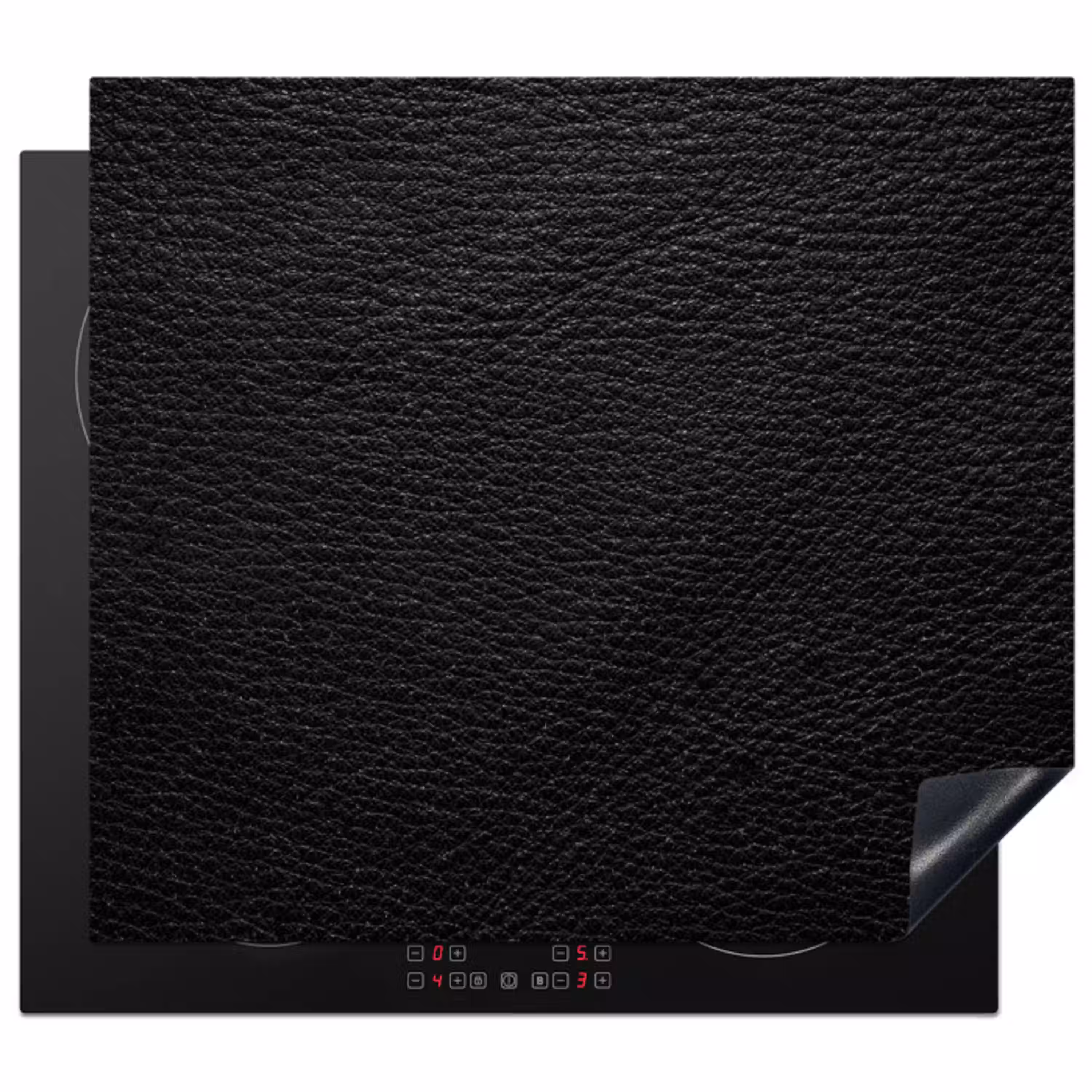 Leertextuur in de Schijnwerpers Inductie beschermer vinyl 3mm middel -3d