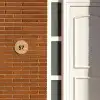 Licht hout - Traditioneel Naambord Rond klein -sfeer3-rond-XS
