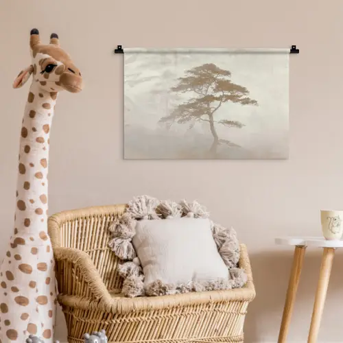 Boom - Oosterse stijl - Landschap Wandkleed katoen klein -wsfeer5_kind