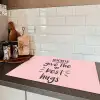 Spreuken - Moms give the best hugs - Quotes - Mama Inductie beschermer vinyl 3mm klein -sfeer3