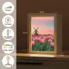 Tulpen - Molen - Nederland Light Box met kabel (Tafellamp) klein -USP_NL