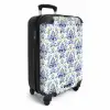 Barok patroon blauw geel NBS - Handbagage koffer - Kinderen Unisex middel -productfoto_3d