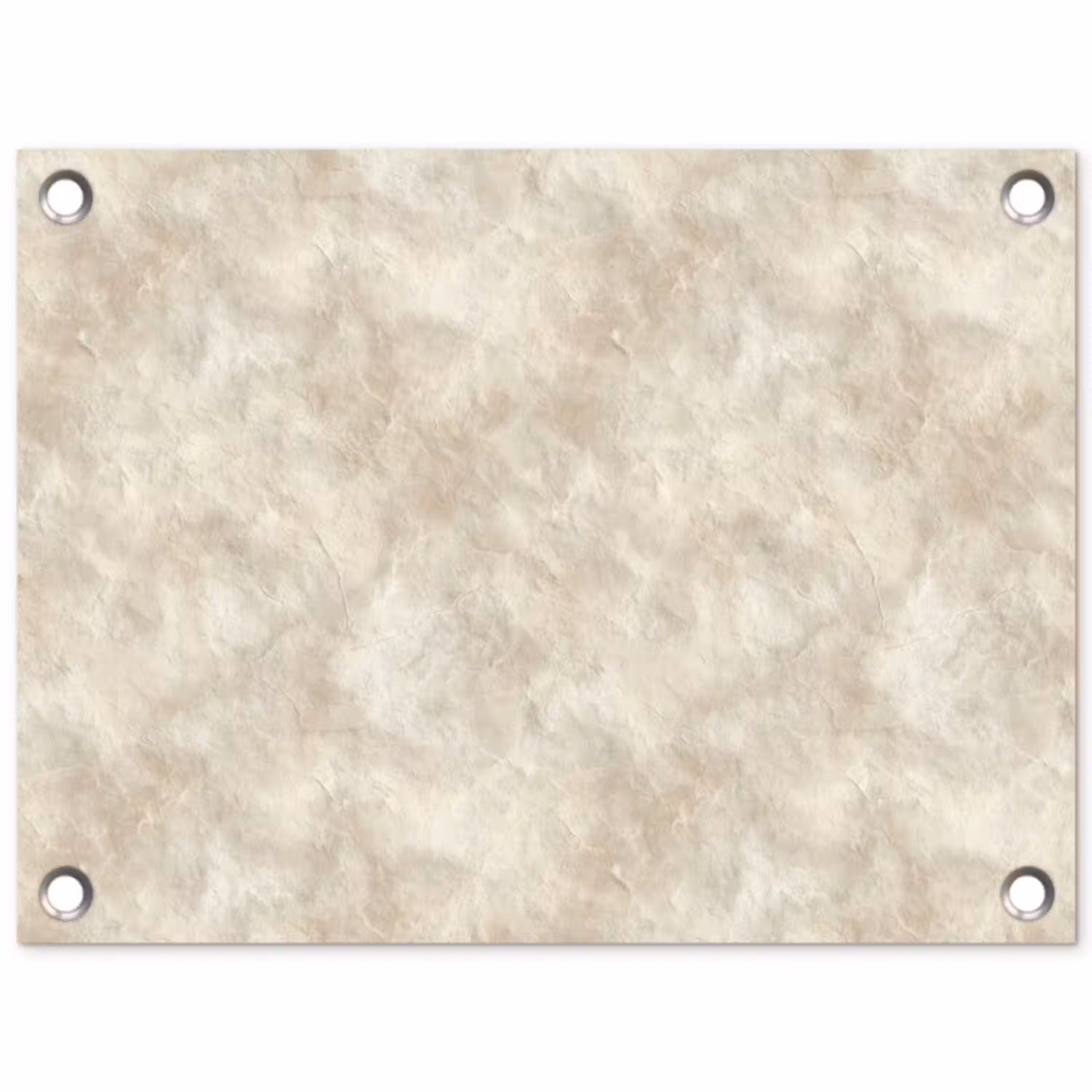 Beige - Reliëfstructuur - Natuursteen tuinposter los doek klein 239 -3d